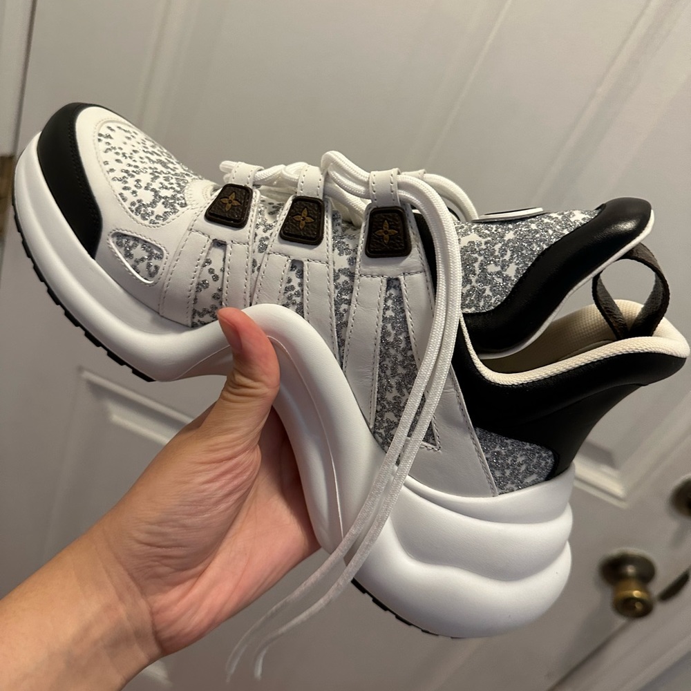 Louis Vuitton Archlight sneakers with Glitter detail